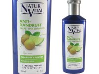 Интензивен фитоактивен шампоан против пърхот за мазна коса - Natuv Vital
