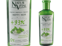 Хипоалергичен шампоан с екстракт от зелен чай за нормална коса Happy hair - Natur Vital