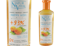 Хипоалергичен шампоан с екстракт от праскова за деца Happy Kids - Natur Vital Хипоалергичен шампоан с екстракт от праскова за деца Happy Kids - Natur Vital