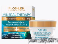 Дермозапълващ дневен крем за лице Mineral Therapy SPF15 - Floslek
