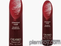 Хидратиращ шампоан за права коса против пърхот с алое вера Straight Hair - C:ehko